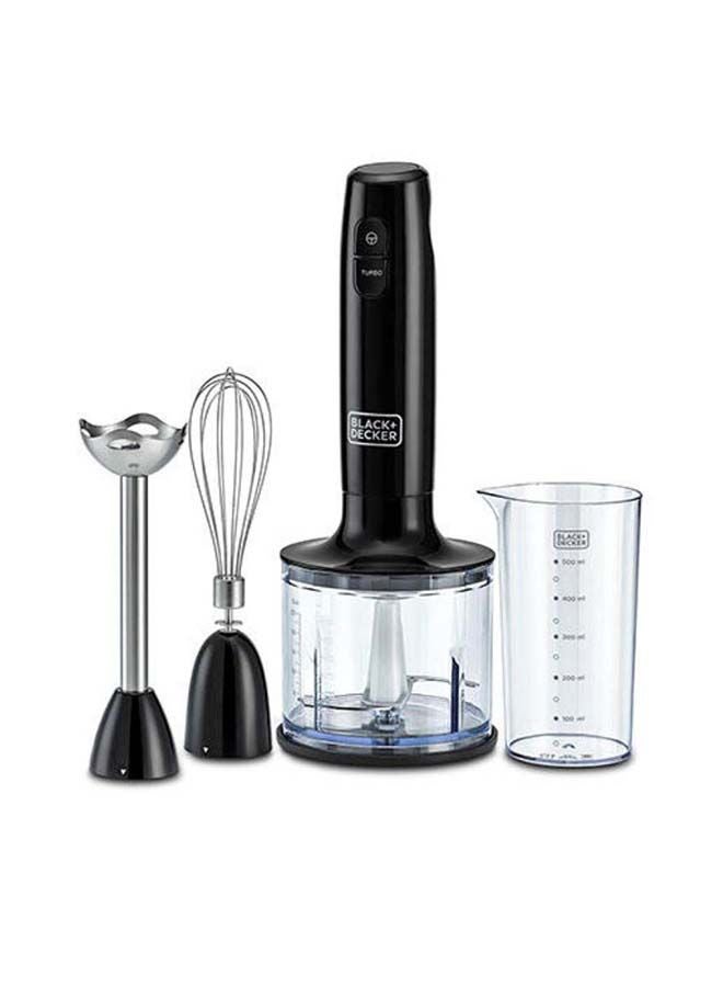 Hand Blender, 600ml Chopping Bowl, 500ml Beaker, Stainless…