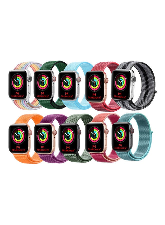 10-Piece Sport Nylon Loop Replacement Band for…