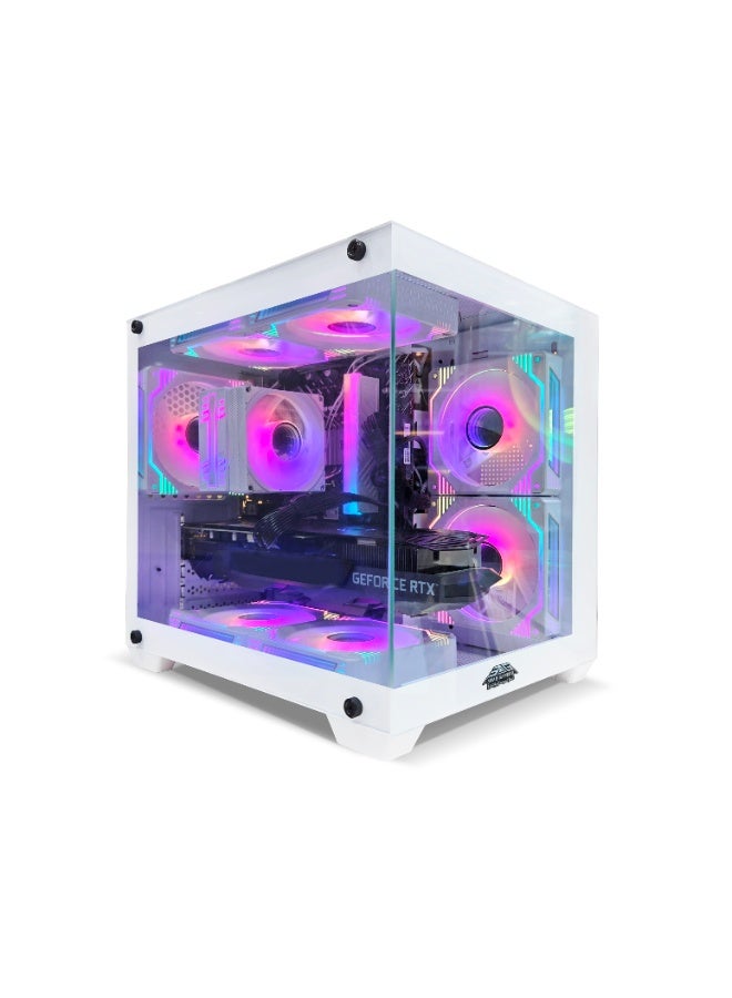 Compare NOVA White Gaming PC, Intel i512400F Processor16GB RAM1TB SSDNVIDIA GeForce RTX 4060 8GB GraphicsWindows 11 Pro RGB Gaming Case White at KSA Price