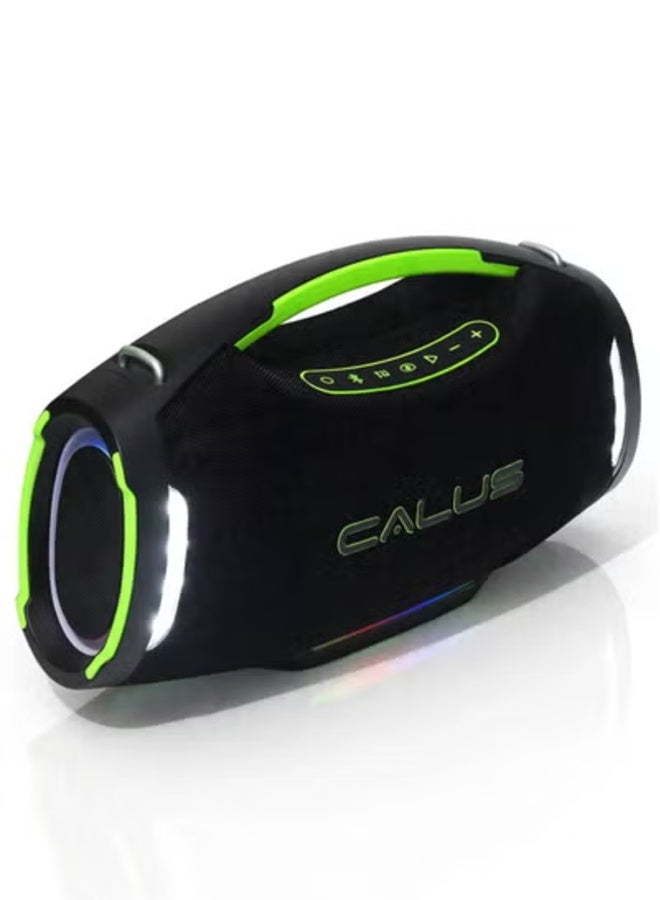 Compare Boom+4 Bluetooth Speaker, 350W Peak Power, Extra Bass, RGB LED Lights, 16000mAh Rechargeable Battery, Up to 6 Hours Playtime, TWS Pairing, USB, TF Card, AUX and TypeC PD Charging at KSA Price