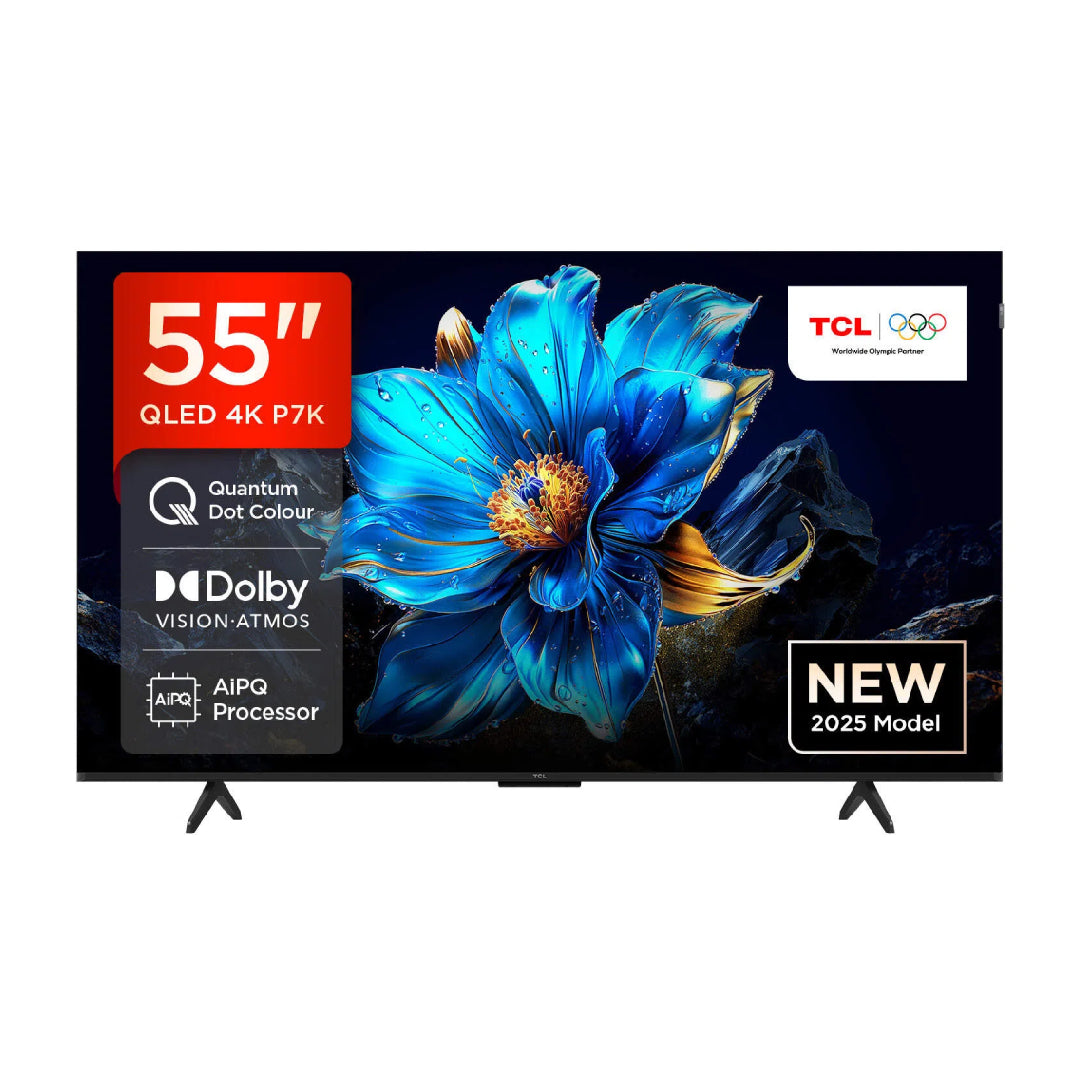 TCL 55 Inch TV 4K QLED Dolby Vision Atmos…