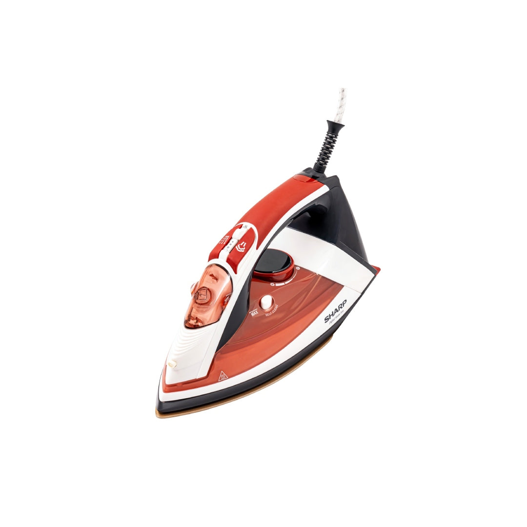 Compare Sharp Steam Iron with Digital Control 2800W Pearl Ceramic Soleplate at KSA Price