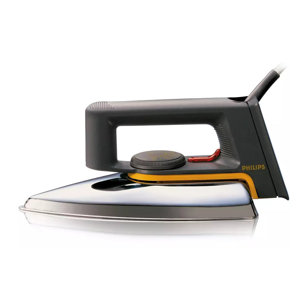 Compare Philips Classic Dry Iron 1000W with Aluminum Soleplate Black at KSA Price